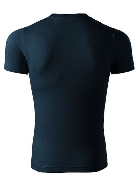 Adler Werbe-T-Shirt in Marineblau Farbe