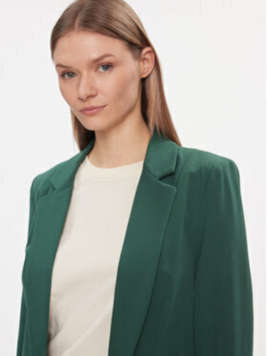 Only Women's Blazer Dark Green