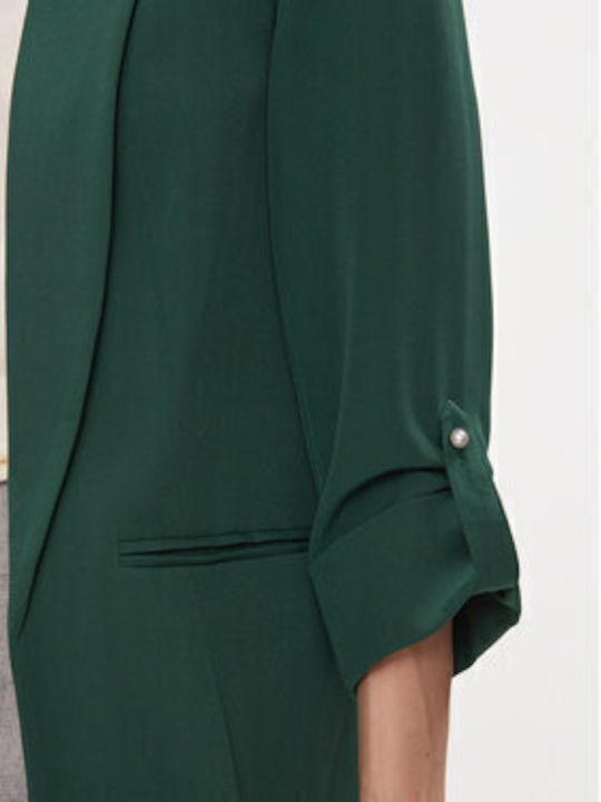 Only Women's Blazer Dark Green