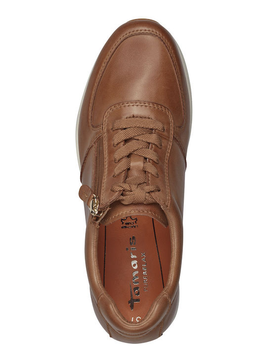 Women's Chunky Sneakers Cognac