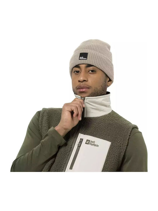 Beanie Unisex Beanie Knitted in White color