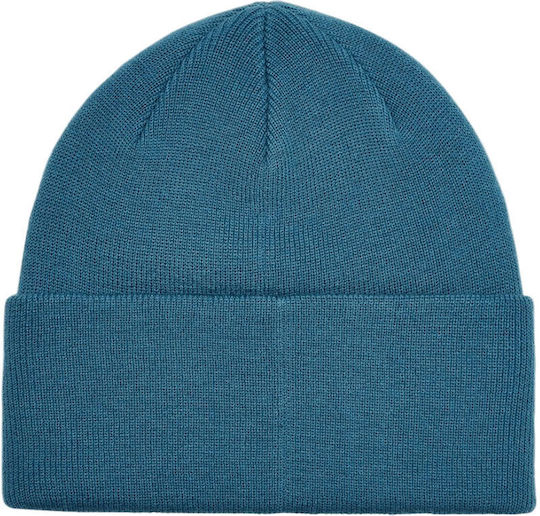 3D Graphic Logo Beanie Beanie Beanie Knitted in Blue color