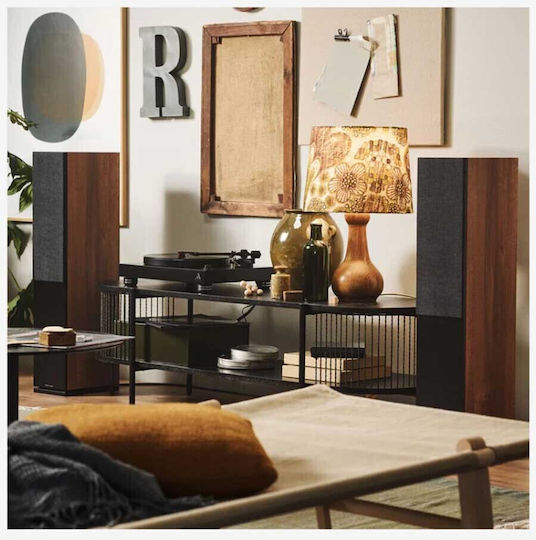 Argon Audio Forus 55 Двойка Hi-Fi Говорители Подов 2 Брой шофьори Ш17xД26.6xВ86см. Орех