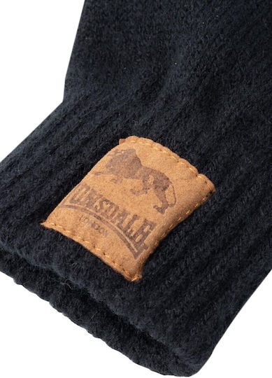 Deazley Beanie Unisex Σκούφος Πλεκτός σε Μαύρο χρώμα
