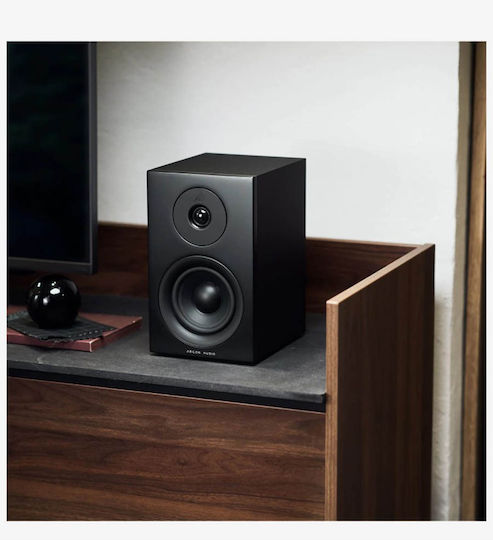 Argon Audio Forus 4 Ζεύγος Ηχείων Hi-Fi Βιβλιοθήκης 2 Δρόμων Π23.9xΒ18.9xΥ14.8εκ. Μαύρο