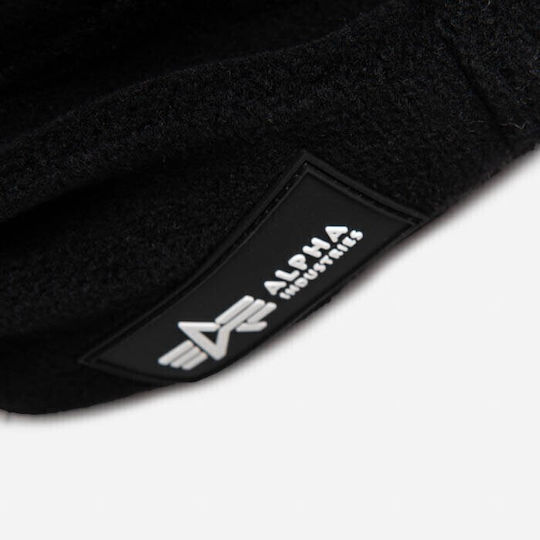Full Face Fleece Σκούφος Πλεκτός σε Μαύρο χρώμα