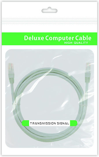 DM Pro U/UTP Cat.6e (Висока Скорост) Мрежов Кабел Ethernet 2м Сив