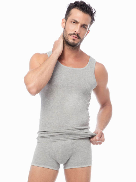 Men's Undershirt Sleeveless Grey