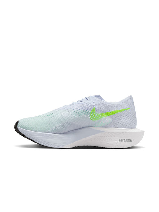 Zoomx Vaporfly Next% 3 Sport Shoes Running Football Grey / Green Strike / Light Armory Blue / Racer Blue