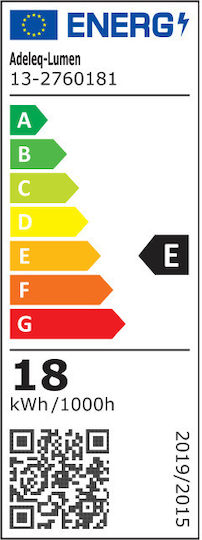 Adeleq Λάμπα LED για Ντουί E27 Φυσικό Λευκό
