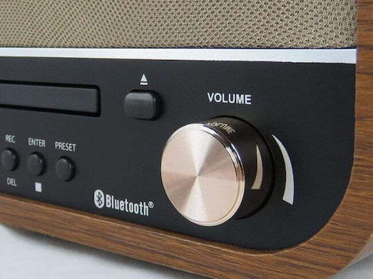 Roadstar Soundsystem 1 HRA-1782ND+BT/WD 30W mit CD / Digitale Medien Player und Bluetooth Braun