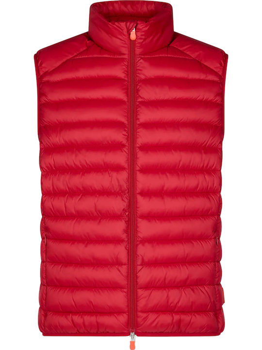 Sleeveless Winter Jacket Puffer Tango Red