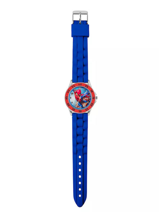 Disney Παιδικό Αναλογικό Ρολόι 32mm Spiderman Μπλε
