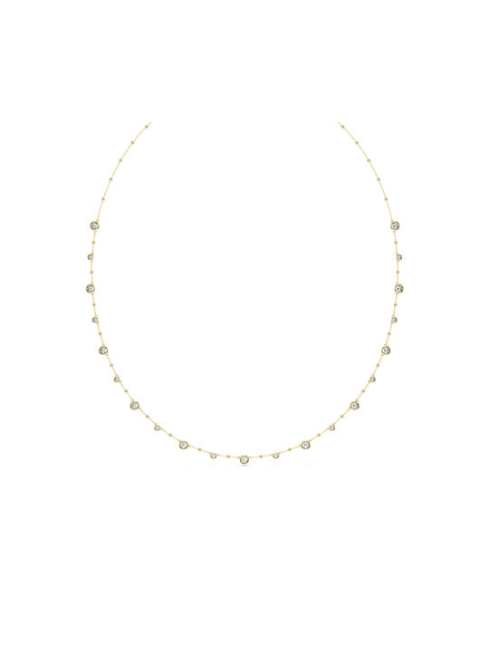 Swarovski Imber Necklace Gold Plated