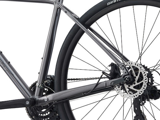 Giant Escape Disc 28" 2022 Schwarz Fahrrad Stadt mit Gängen und Mechanische Scheibenbremsen