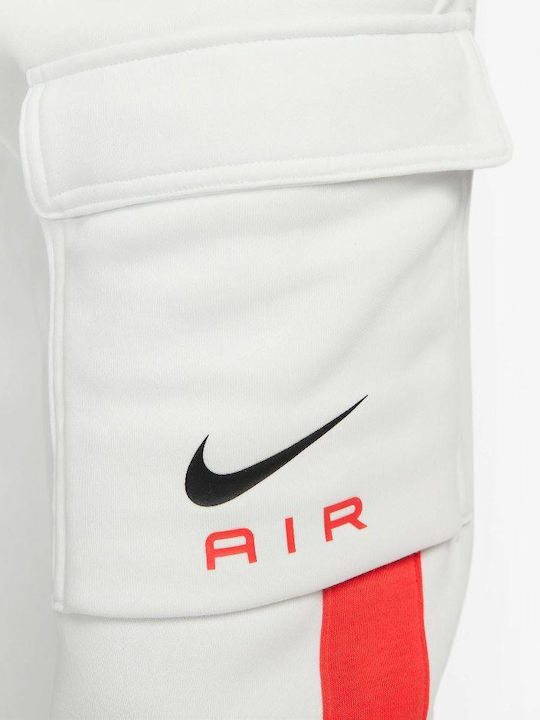 Sportswear Air Cargo Παντελόνι Φόρμας με Λάστιχο Summit White / Crimson