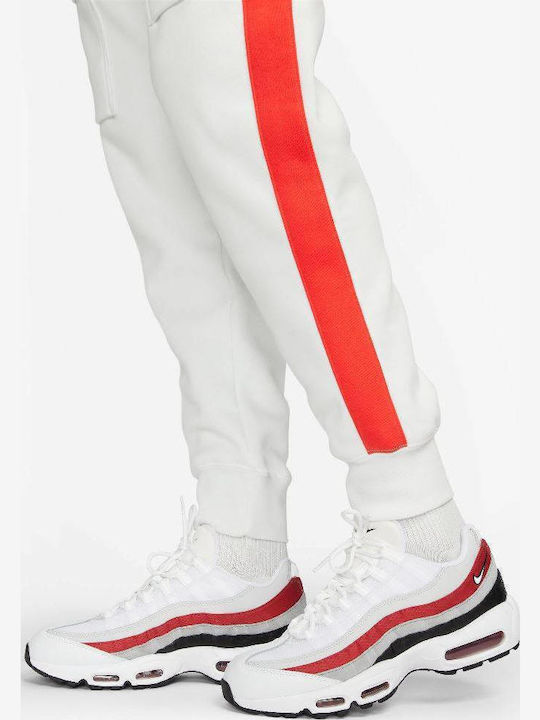Sportswear Air Cargo Παντελόνι Φόρμας με Λάστιχο Summit White / Crimson