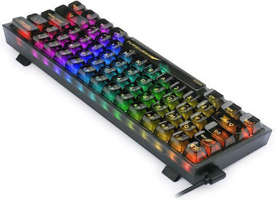 Redragon K617 FIZZ Gaming Μηχανικό Πληκτρολόγιο 60% με Custom διακόπτες και RGB φωτισμό (Αγγλικό US) CTB