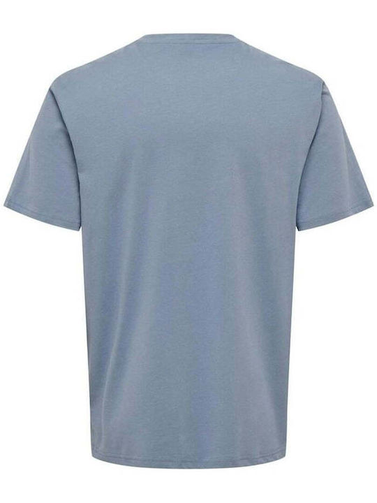 Only & Sons Men's Short Sleeve T-shirt Gray