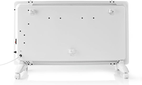 Nedis Конвектор Подов 2000W с Електронен Термостат и WiFi 83x52см Бял