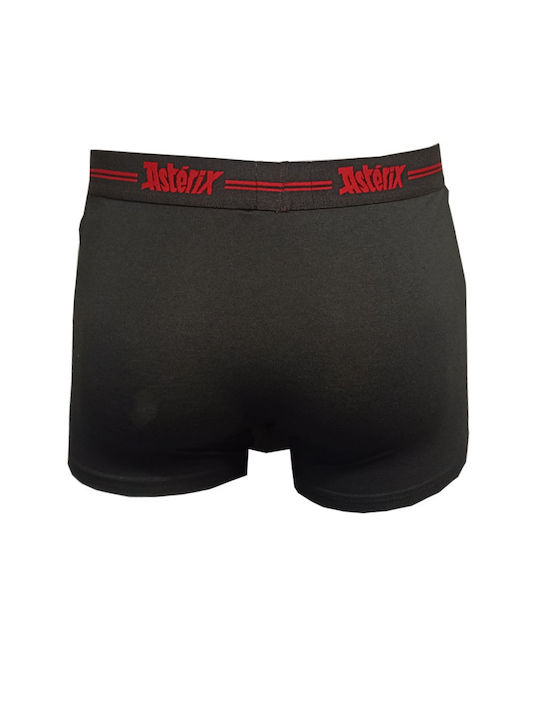 Asterix Herren Boxershorts Black 1Packung