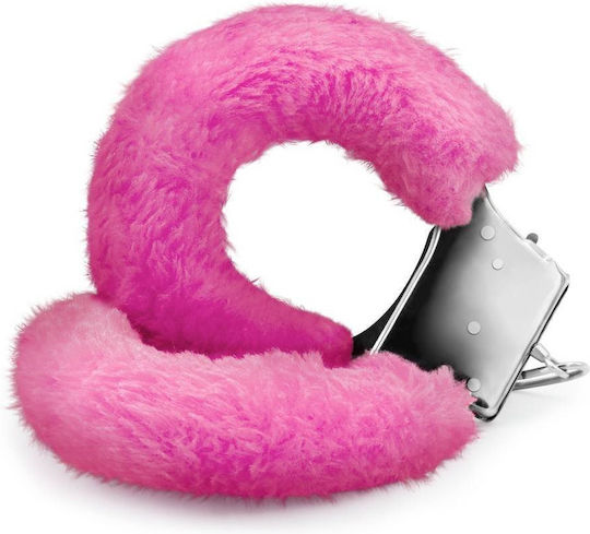 Crushious Furry Handcuffs in Pink Color