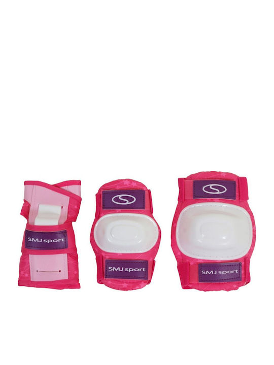 SMJ Sport Sport Combo Inline Rollers Ροζ Παιδικά