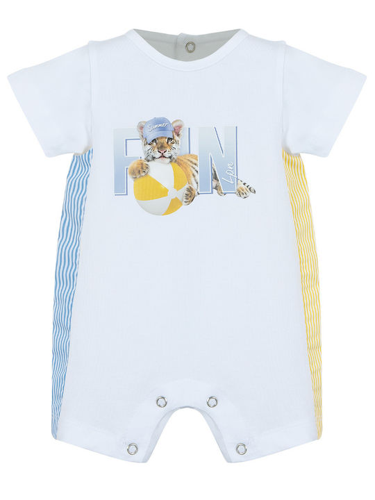 Lapin Baby Bodysuit Set White