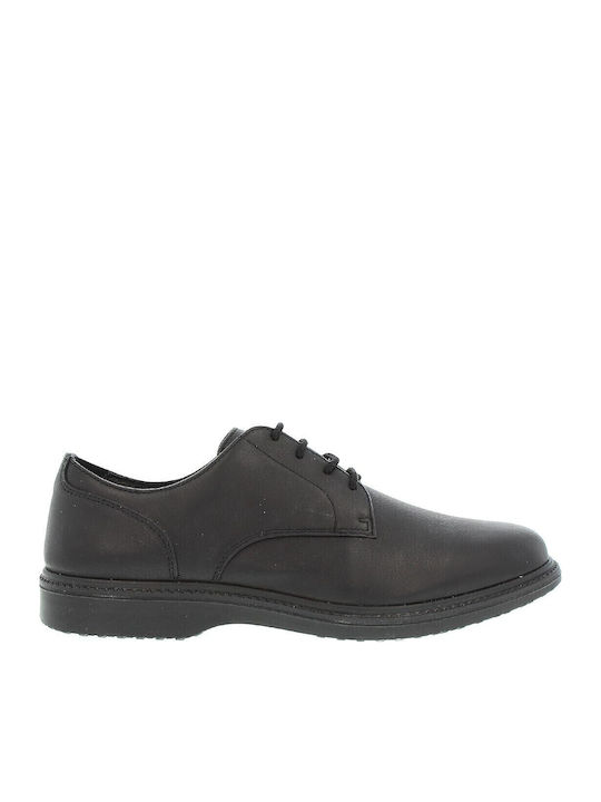 Leder Herren Freizeitschuhe Anatomisch Schwarz