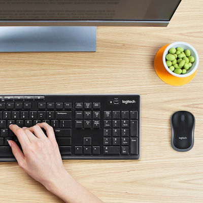 Logitech Wireless Combo MK270 Set tastatură și mouse Engleză Internațională