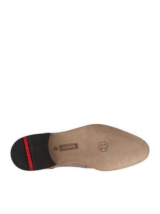 Men's Leather Casual Shoes Gray