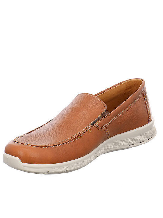 Leder Herren Freizeitschuhe Tabac Braun