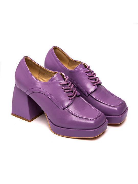 Malesa Purple Heels