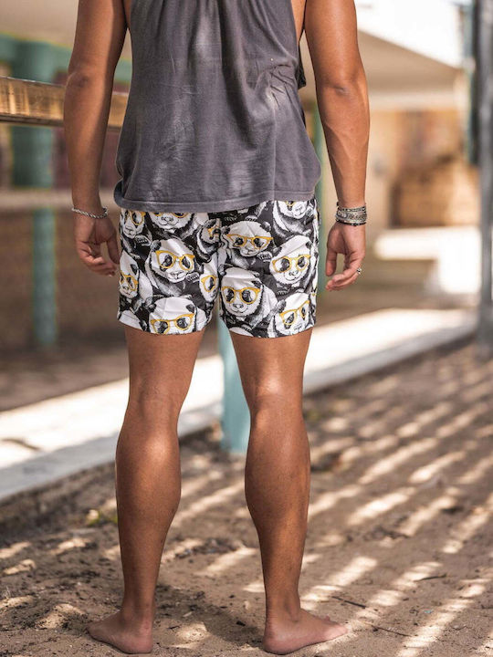 Herren Badebekleidung Shorts Weiß