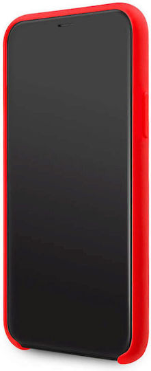 Lemontti Umschlag Rückseite Silikon Rot (iPhone 11 Pro)