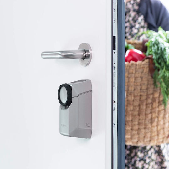 Abus Electronic Lock Cfa3100 in color White with Connectivity Bluetooth