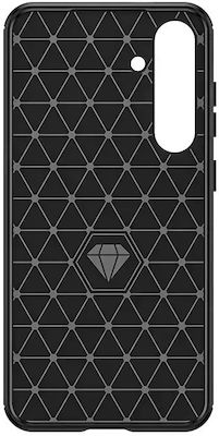 Hurtel Carbon Back Cover Σιλικόνης Ανθεκτικό Μαύρο (Samsung Galaxy S24+)