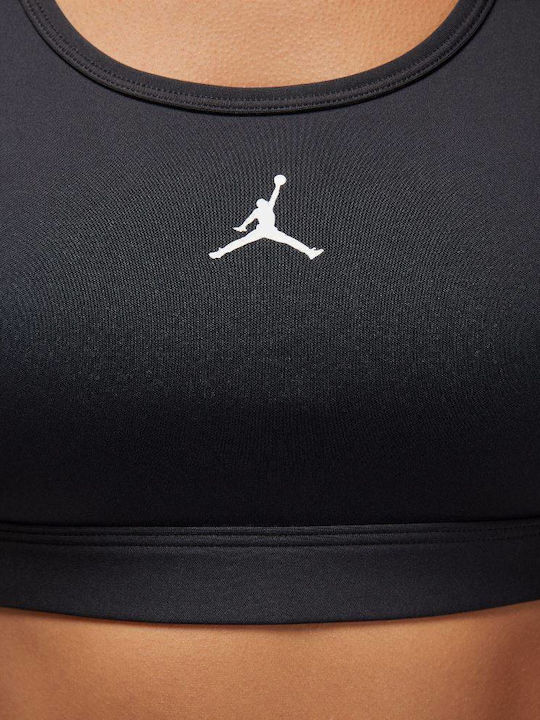 Dri-Fit  Sport Padded Jumpman Γυναικείο Αθλητικό Μπουστάκι Black / White