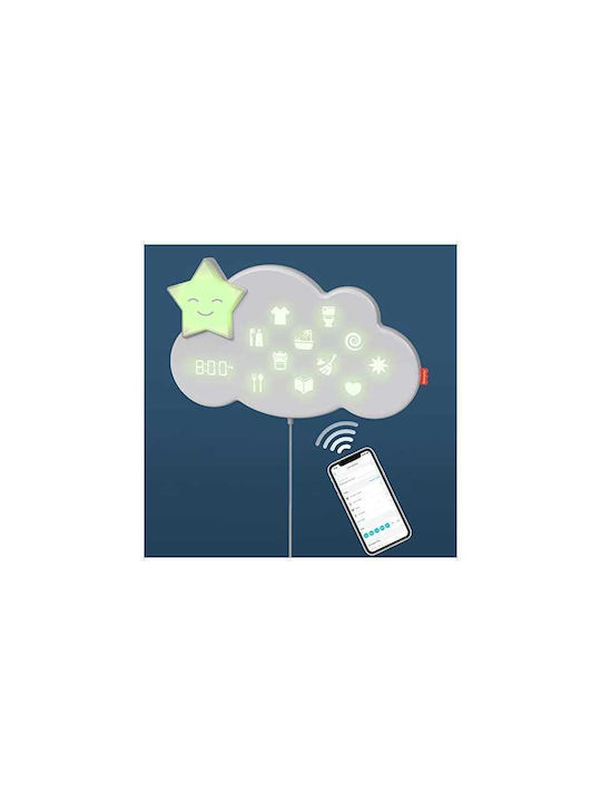 Fisher Price Nursery Night Light Lumaloo Battery Multicolour with Grey & Blue Light