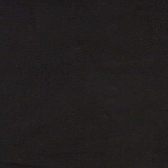 Canapea Cu Trei Locuri Catifea Neagră 198x77x80cm
