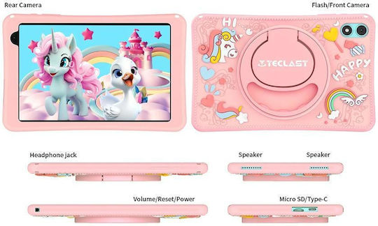 Teclast P85T Kids 8" Tablet (4GB/64GB) Ροζ