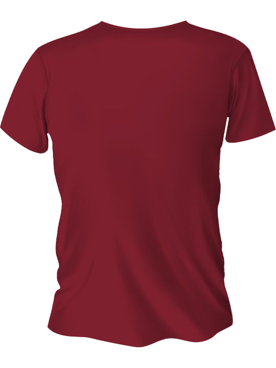 Gildan 2000 Ανδρικό Διαφημιστικό T-shirt Κοντομάνικο Cardinal Red
