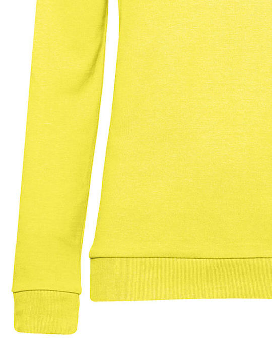 B&C Set In Women's Long Sleeve Promotional Sweatshirt Solar Yellow WW02W-201