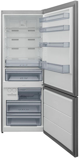 Morris Combină frigorifică 481lt Total NoFrost Î192xL70xA71.2cm. Inox R72464CAP