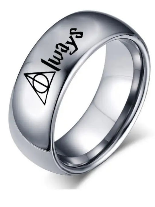 Molf's Harry Potter Always Γυναικείο Δαχτυλίδι από Ατσάλι