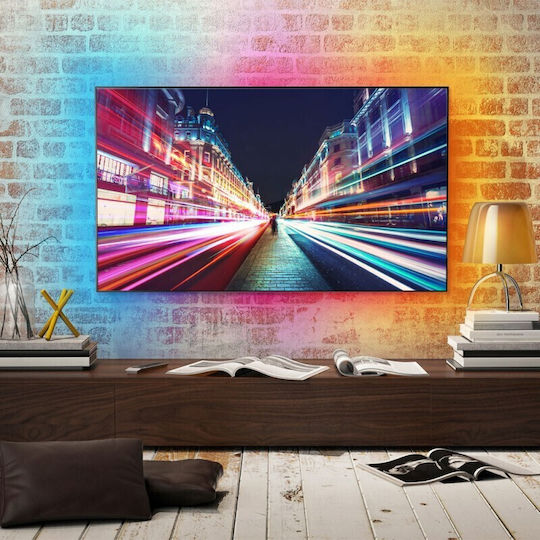 Xanlite Ταινία LED Τηλεόρασης RGB Φως 2m με Τηλεχειριστήριο