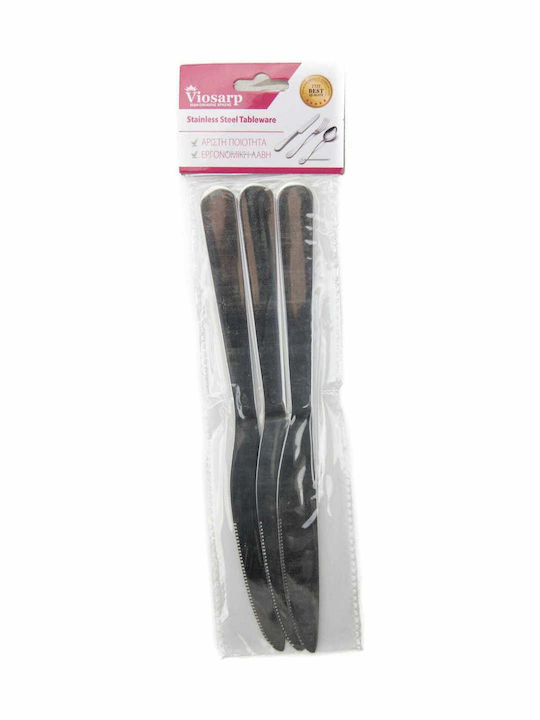 Viosarp Food Knives of Stainless Steel 21728 3pcs