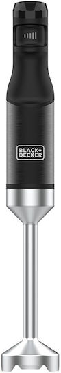 Black & Decker Ръчен Блендер с Неръждаема Пръчка 1500W Черен