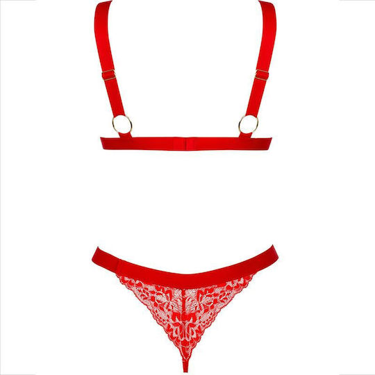 Obsessive Seturi de lenjerie sexy Roșu D-237690