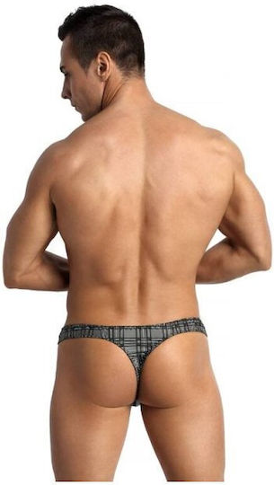 Anais Apparel Ανδρικό Sexy String Γκρι